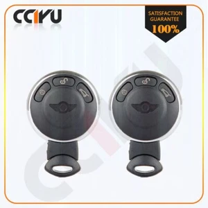 2 For Mini Cooper 2006 2007 2008 2009 2010-2013 Remote Keyless Entry Key Fob - Foto 1 di 6