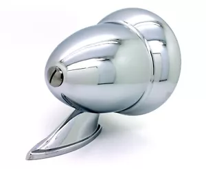 Nuevo Espejo retrovisor lateral Talbot estilo clásico cromado bala/guardabarros o montaje en puerta - Imagen 1 de 7