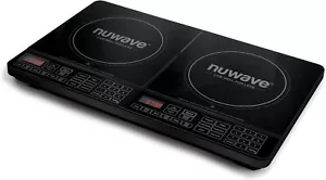 NEW Nuwave Double Induction Cooktop Powerful 1800W, 2 Large 8” Heating Coils - Picture 1 of 7