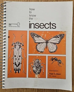 HOW TO KNOW THE INSECTS Roger G Bland/H E Jaques 1978 3rd Edition IDENTIFICATION - Picture 1 of 5