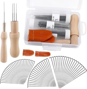Needles Wool Felting Needles Tools Needle Felting Supplies Felting Tool with Box - Picture 1 of 12