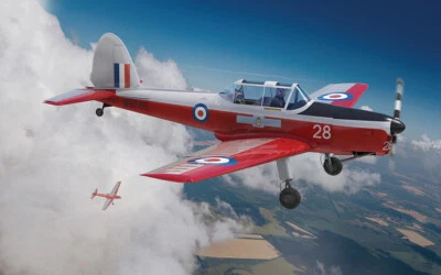 De Havilland Chipmunk T.10 1:48 Plastic Model Kit AIRFIX - Immagine 1 di 4