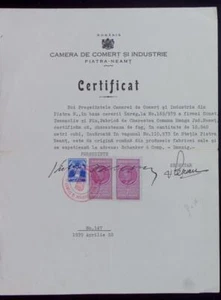 Romania document revenues 1939 fiscal - Picture 1 of 1