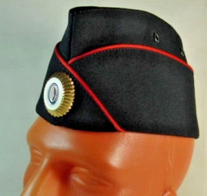 Original Russian Female Police Officer Pilotka Cap Hat with Badge - New Uniform - Picture 1 of 7