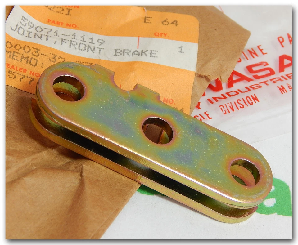 KAWASAKI 1987-1988 KLF110 KLF 110 MOJAVE JUNTA CABLE FRENO DELANTERO 59071-1119 NOS Foto 1 de 1