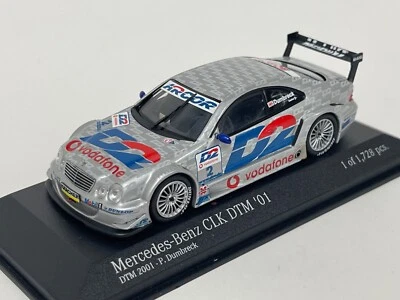 1/43 MINICHAMPS Mercedes CLK DTM 2000 Squadra D2 P.Dumbreck Auto #2 400013102 - Immagine 1 di 4