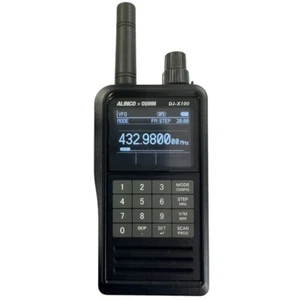 DJ-X100-CQSP (Black/Special) ALINCO×CQ Ohm Collaboration DJ-X100 Special Edition - Picture 1 of 2