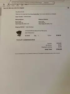 2014 US MINT LIMITED EDITION PROOF SET STILL SEALED FROM MINT FIRST STRIKE - Picture 1 of 4