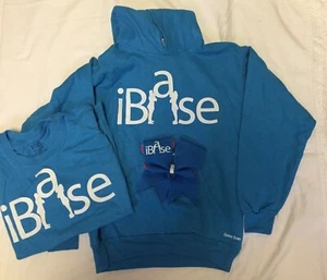 Chosen Bows iBase T-Shirt Hoodie Hair bow Combo White Print - Youth Large - Picture 1 of 10