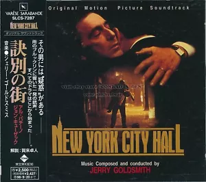 Jerry Goldsmith "CITY HALL" score Japan SLC CD different cover art out of print - Foto 1 di 3