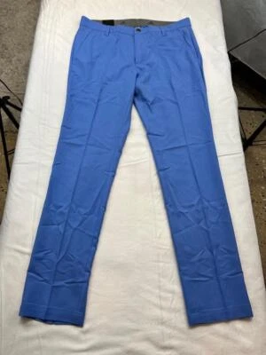 Pantalón ADIDAS GOLF Para Hombre Ult 3 Rayas Trace Royal Talla 32 NUEVO SIN ETIQUETAS - NOTA *31.5" ENTREPIERNA Foto 1 de 4
