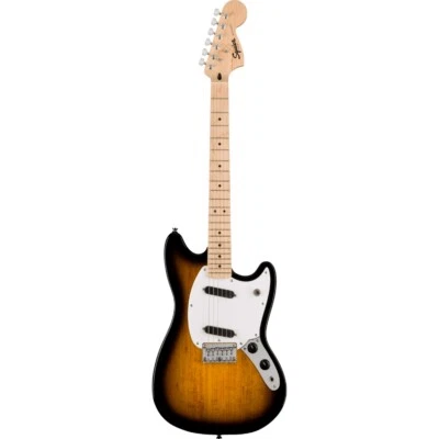 Squier Sonic Mustang Maple Fingerboard - 2 Color Sunburst (Open Box) - Image 1 of 4
