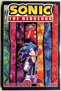 SONIC The HEDGEHOG Comic Book IDW Vol 7 2021 ALL OR NOTHING Bagged & Boarded NEW - Picture 1 of 4