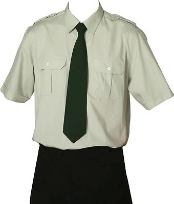 PILOTENHEMD UNIFORMHEMD DIENSTHEMD SCHÜTZENHEMD HEMD 1/2 Arm lind - Bild 1 von 2