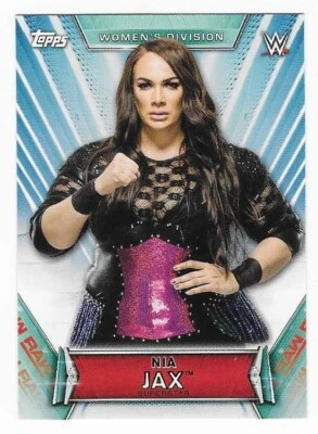 2019 Topps WWE RAW Women's Division Nia Jax Superstar #10 - Image 1 of 2