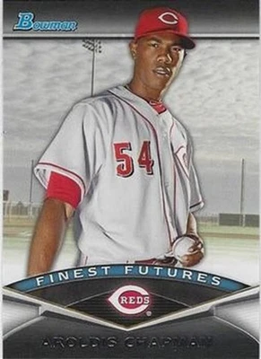 Aroldis Chapman 2011 Bowman FF8 辛辛那提红人队棒球卡 — 第 1/2 张图片