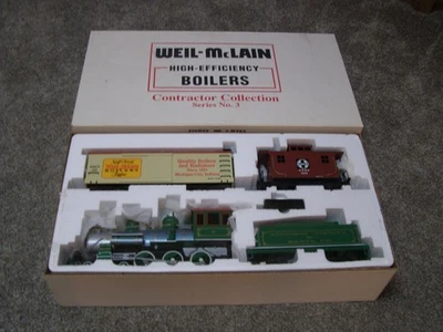 Bachmann G-Scale Contractor Series No.3 Weil-McLain Boilers Train set NIB - Image 1 of 4