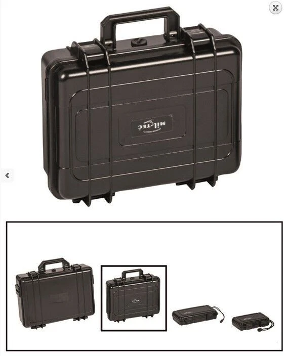MILTEC TRANSPORTBOX WASSERDICHT 100% ABS Kunststoff Schutzkoffer ABS Kunststoff
