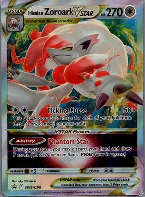 Hisuian Zoroark VSTAR Promo SWSH: Sword & Shield Promo Cards SWSH298 NM - Image 1 of 2