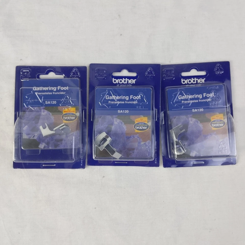 Genuine Brother SA120 Sewing Machine Gathering Foot