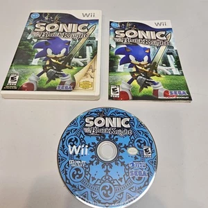Sonic and the Black Knight (Nintendo Wii, 2009) Complete CIB Tested And Working - Picture 1 of 6