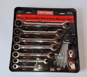 JUEGO DE LLAVES DE TRINQUETE SAE VINTAGE CRAFTSMAN (942404) *LEER DESCRIPCIÓN* - Imagen 1 de 3