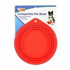 Animal Instincts Travel Collapsible Bowl Water Food Feeding Car Outdoor for Dog