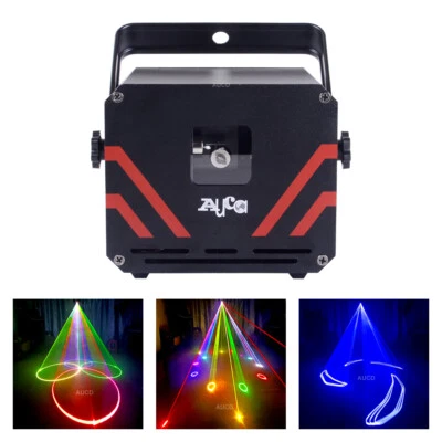 0,5 W RGB Animation Scan Beleuchtung Projektor KTV Disco DJ Party Show Bühnenbeleuchtung - Bild 1 von 4