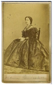 CDV – MADAME GUERRABELLA – ANTHONY/BRADY BACKMARK 1865 - Picture 1 of 2