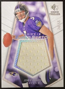 Joe Flacco 2008 SP Rookie Threads Super Swatch Rookie Karte #rss-jf (5467) 24/55 - Bild 1 von 3