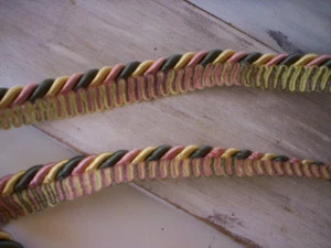 2 yards Vintage piping trim/Banding trim/twisted rope trim/binding trim/Sewing - Picture 1 of 3