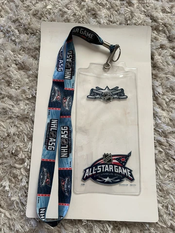 Columbus blue jackets 2015 NHL All-Star game ticket lanyard Cover