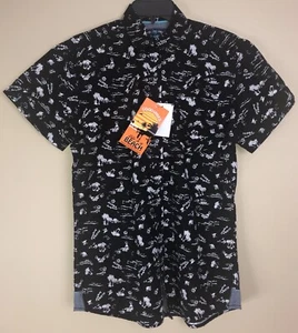 Good Vibes Life is a Beach Hawaiian Shirt Button Up Men's Small NEW w/Tags - Picture 1 of 10