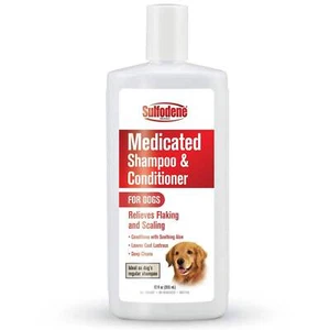 Nuovo! SHAMPOO E BALSAMO MEDICATO PER CANI 12 oz. Rivive desquamazione e ridimensionamento - Foto 1 di 1