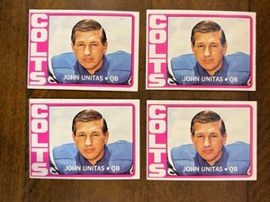 1972 Topps Football from Vending NM - Pick a Card Complete Your Set (1-262) - Picture 1 of 149
