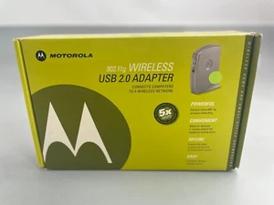 Motorola Wireless USB 2.0 Adapter WU830G *UNTESTED* #R40 - Picture 1 of 6