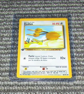1999 Pokemon Base Set Doduo 1st Edition French 48/102 Authentic - Picture 1 of 2