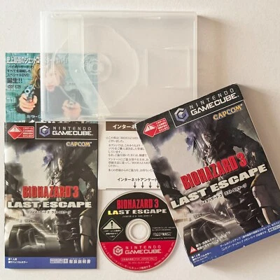 Biohazard 3 Last Escape GC Gamecube Resident Evil III Capcom Game Cube JAPAN JP - Image 1 of 4