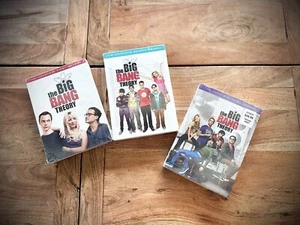 NIB Big Bang Theory DVD sets Seasons 1-3 - Picture 1 of 2