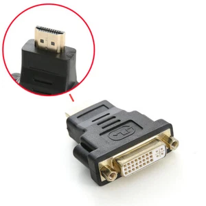 DVI to HDMI Adapter DVI Female to / from HDMI Male Connector Adapter 1080P HD - Picture 1 of 6