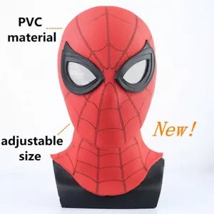 Cosplay Spiderman Homecoming Mask Superhero Peter Parker Mask Halloween Props - Picture 1 of 11