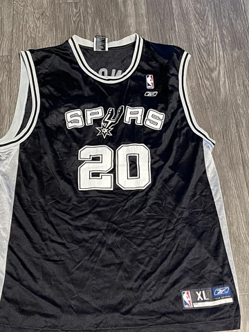 Manu Ginobili XL San Antonio Spurs Reebok jersey Cover