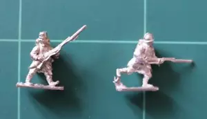 Tumbling Dice 20mm Early WWI French Infantry x 2 - Picture 1 of 1
