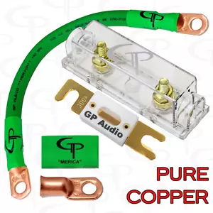 KIT DE INSTALACIÓN EN LÍNEA DE CERÁMICA 200 AMPERIOS ANL CALIBRE 1/0 AWG VERDE COBRE - Imagen 1 de 1