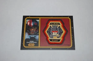 Poe Dameron Patch Card-Topps Star Wars Journey to the Rise of Skywalker 08/25 - Picture 1 of 2