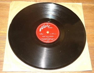 LITTLE JOHNNY JONES SWEET LITTLE WOMAN I MAY USA FLAIR 78 RPM E+ EX PLUS GRADE - Picture 1 of 4