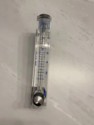 Instrumentos clave Medidor de flujo Gpm Modelo # FR5L57PV Foto 1 de 4