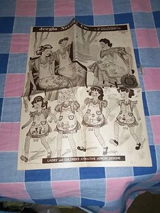 Fold Out Brochure Jergio Novelty F. W. Woolworth Fall Season 1937 Note Tear - Picture 1 of 5