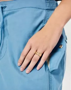 Anello Marc Jacobs J Marc Pavé oro misura S-1,8 mm/misura UK 0.”✨💫✨ - Foto 1 di 24