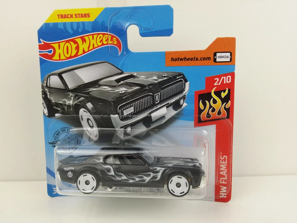 Auto Mattel Hot Wheels GMR67 HW Flames - '68 Mercury Cougar - Immagine 1 di 1